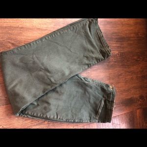 High Waisted Green Vintage Pant size 10